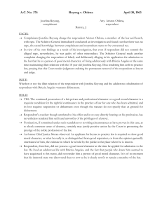 Royong v. Oblena: Disbarment Case Summary