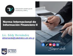 NIIF 2: Inventarios - Definici&oacute;n, Costo y Medici&oacute;n