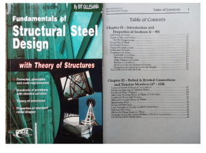 Structural Steel Design & Theory of Structures Textbook | DIT Gillesania