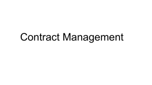 Contract Management: Elements, Types & Disputes