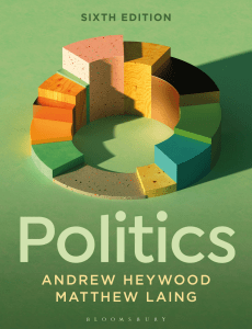 Politics: A Comprehensive Textbook for Political Science Students