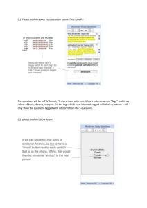 Worldview Study Questions: Biblical Interpretation