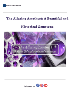 Amethyst: History, Beauty & Buying Guide | GemstonesForSale