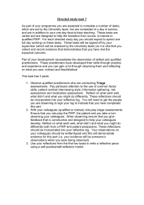 Directed study task 7 (Triage)
