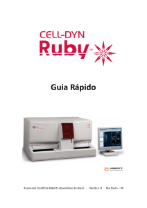 Guia R&aacute;pido Abbott CELL-DYN Ruby