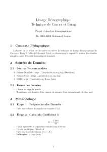 Proyecto de Suavizado Demográfico: Técnica Carrier & Farag