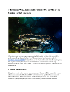 AeroShell Turbine Oil 500: 7 Reasons It's Top Choice