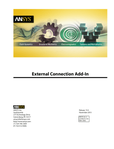 External Connection Add-In