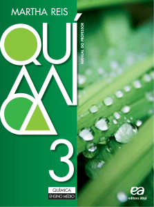 Manual do Professor de Química - Ensino Médio, 3º Ano