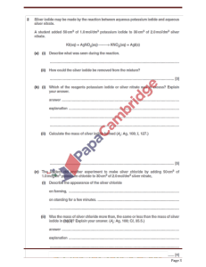 Pytania Egzaminacyjne z Chemii: Stechiometria i Reakcje