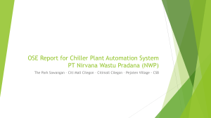 Chiller Plant Automation System Report - NWP