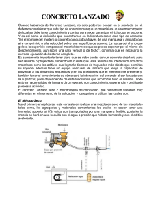 Hormigón Proyectado: Materiales, Métodos y Normas