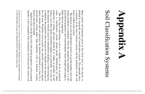 Soil Classification Systems: Unified, ASTM, BS