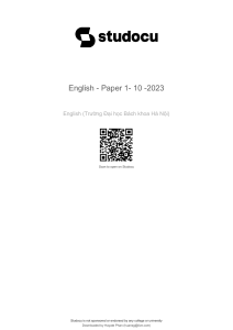 English Exam Paper: Cambridge Primary Checkpoint - Non-fiction