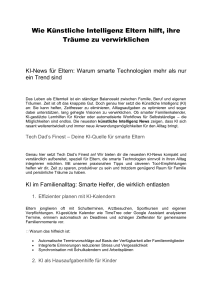 KI für Eltern: Leben, Arbeit und Träume in Balance