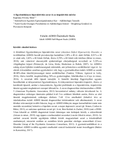 Mesure du TDAH et de l'impulsivité : Analyse de l'échelle ASRS