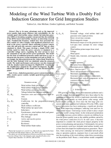 DFIG Wind Turbine Modeling for Grid Integration Studies