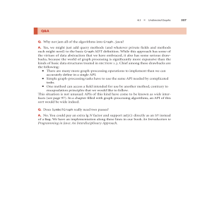 Undirected Graphs & Algorithms: Textbook Excerpt