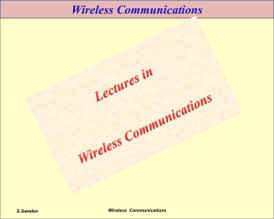 Wireless Communications: Radio Wave Propagation & Modeling