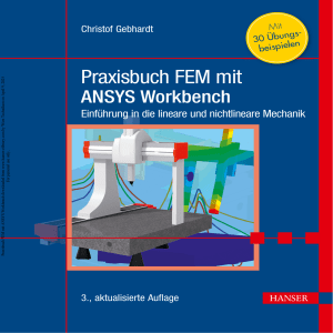 FEM mit ANSYS Workbench Lehrbuch