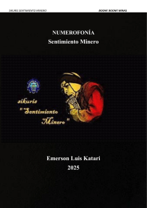 Sentimiento Minero: Cancionero de la Cultura Minera