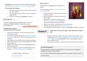 Dorian Gray Study Guide: Conscience, Irony, Narcissism