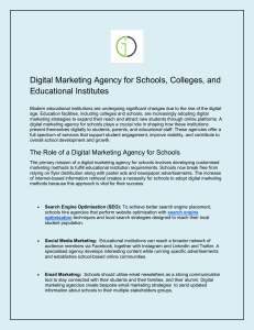 Digital Marketing for Schools & Colleges: Agency Guide