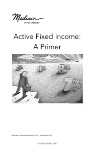 Active Fixed Income: A Primer on Bond Management Strategies