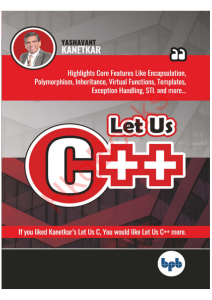 Let Us C++: A Comprehensive Guide to C++ Programming