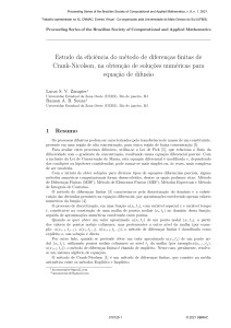 M&eacute;todo Crank-Nicolson para Ecuaciones de Difusi&oacute;n