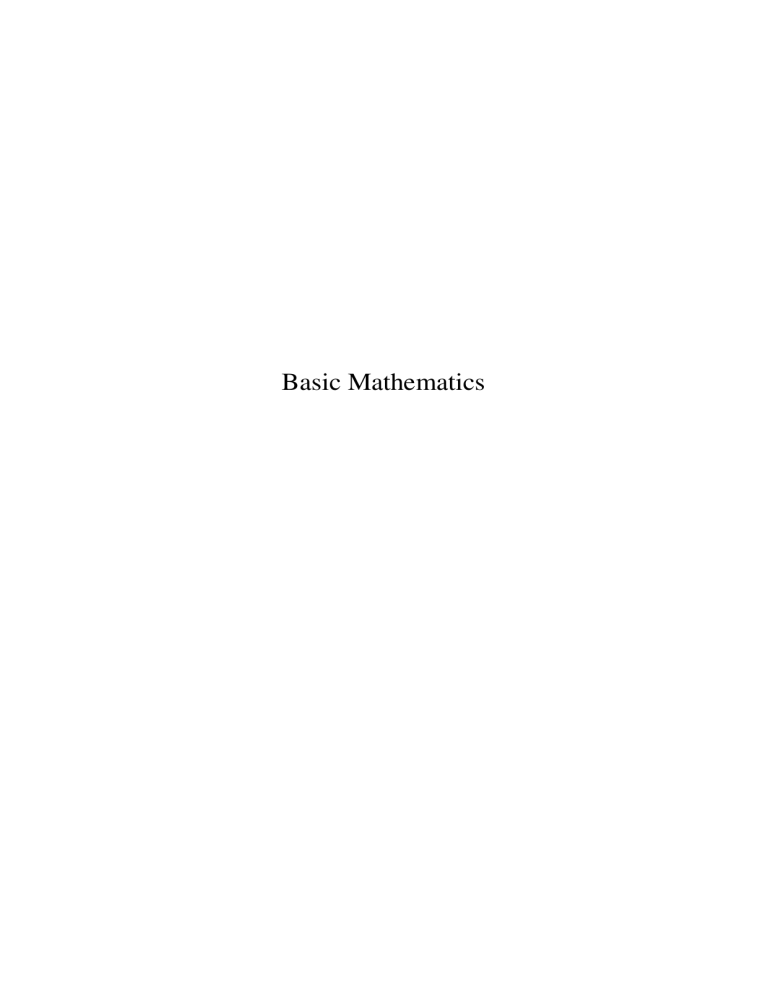 basic maths
