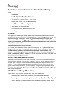 VMware Training for Retail & E-Commerce: Benefits & Skills