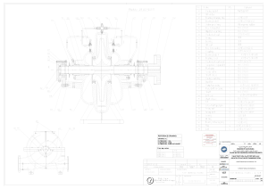 Pump Sectional Drawing - Engineering Blueprint