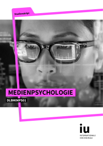 Medienpsychologie Kurs-Skript