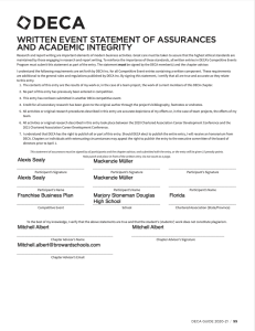 Ellianos Coffee Franchise Business Plan - High School Project