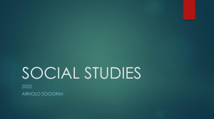 Social Studies: Family, Culture, and Social Issues in the Caribbean