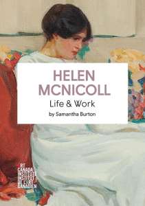 Helen McNicoll: Life & Work - Biography by Samantha Burton