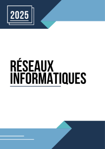 Support de cours R&eacute;seaux Informatiques : OSI, TCP/IP, VLAN