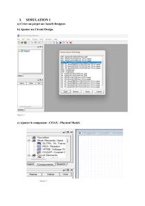 Guide de Simulation de Câble Coaxial Ansoft Designer