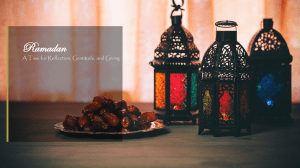 Ramadan: Reflection, Fasting, and Eid al-Fitr Guide