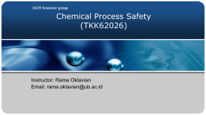 Chemical Process Safety Course Presentation