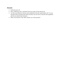 Cell Biology Discussion: Plant vs Animal Cells