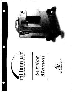 Millennium Oxygen Concentrator Service Manual