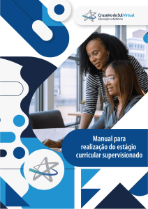 Manual de Est&aacute;gio Letras: Portugu&ecirc;s e Ingl&ecirc;s
