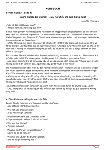 Deutschkursbuch: Konversationen & Kultur