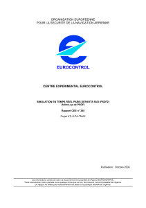 Rapport de simulation PSDF2 : Gestion du trafic aérien à Paris