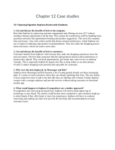 Sephora Chatbots & Netflix Recommender Case Studies