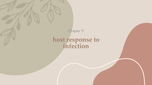 Host Response to Infection: Immunology Overview