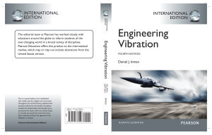 Engineering Vibration Textbook, 4th Edition