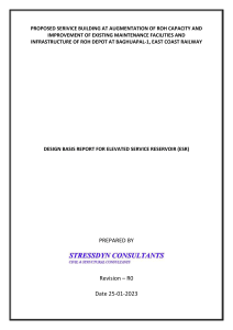 ESR Design Basis Report: Structural Analysis & Loads